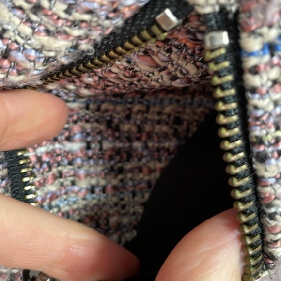 Halogen Jacket Blazer Womens Large Pink Full Zip Snap Pockets - Picture 10 of 17